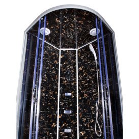 Гидромассажный бокс Vivia TKF 90-30 Venom BG 90x90 профиль сатин/тонированное стекло А0046367