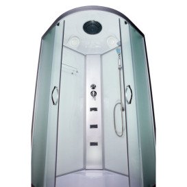 Гідромасажний бокс Vivia W 95 RC 90х90 профіль сатин/тоноване скло А0035811