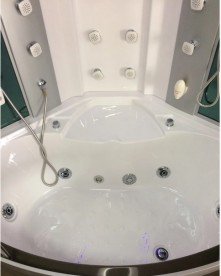 Гідромасажний паровий бокс Golston 145х145 з піддоном G-U2212