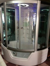 Гідромасажний паровий бокс Golston 145х145 з піддоном G-U2212