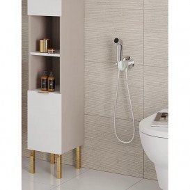 Гігієнічний душ Hansgrohe Bidette 1jet S зі шлангом та тримачем (на холодну воду) хром 29230000
