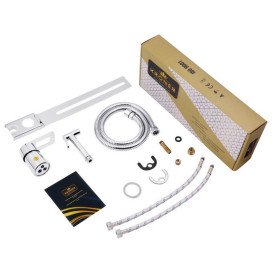 Гігієнічний душ із змішувачем Kroner KRM Zenda-C025 хром CV022957