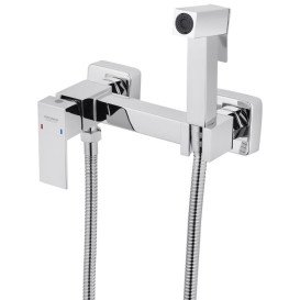 Гигиенический душ со смесителем Kroner KRP Edelstahl Kubus-CHR052 хром CV031896