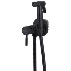 Гігієнічний душ із змішувачем Kroner KRP Edelstahl Klassisch-SCH053 нержавіюча сталь чорний CV029967