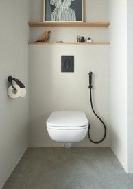 Гигиенический душ со смесителем скрытого монтажа Grohe Essence c Tempesta-F Trigger Spray 30 черный UA111197243