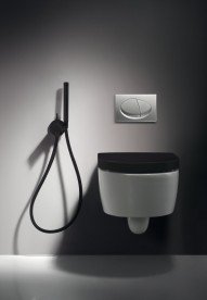 Гігієнічний душ зі змішувачем Tres Study colors чорний матовий 134123NM