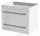Тумба под раковину Gorenje Avon F60.71 подвесная 60х45х50 белый глянец 791807