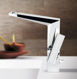 Змішувач для раковини одноважеля Grohe колекція Allure Brilliant хром 23112000