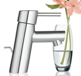 Змішувач для раковини одноважеля з донним клапаном Grohe колекція Concetto хром 3220410E