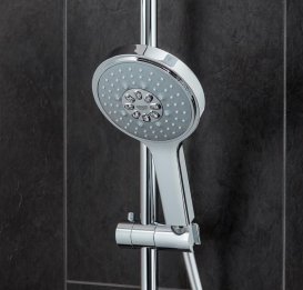 Душевая система поворотная с термостатом Grohe Rainshower 310 27968000