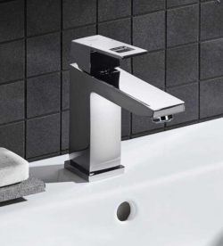 Змішувач для раковини одноважеля Grohe колекція Eurocube хром 23446000