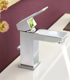 Змішувач для раковини одноважеля Grohe колекція Eurocube хром 23446000