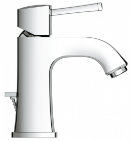 Змішувач для раковини одноважеля з донним клапаном Grohe колекція Grandera хром 23303000