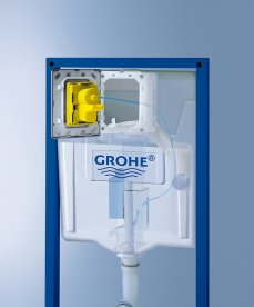 Унитаз подвесной Villeroy&Boch O.Novo 5660H101 + Сиденье + Комплект Grohe Rapid SL 38750001