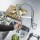 Смеситель для кухни с выдвижной лейкой GROHE K7 однорычажный высокий излив 32950000
