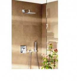  Набор для душа Grohe Eurocube с душевым гарнитуром (верхняя монтажная часть) хром 23409000