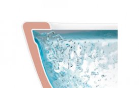 Унітаз підвісний Villeroy & Boch O.Novo 5660HR01 Directflush + Сидіння + Комплект 3 в 1 Grohe Rapid SL 38750001