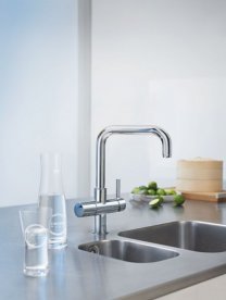 Набор смеситель для кухни с фильтром Grohe Blue однорычажный 31299001