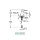 Змішувач для раковини одноважеля Grohe колекція Start хром 32277000