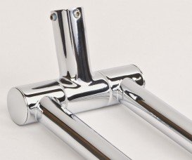 Настенный держатель для полотенец Hansgrohe Logis двойной поворотный хром 40512000