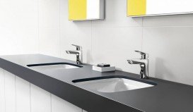 Смеситель для раковины однорычажный Hansgrohe коллекция Logis хром 71101000