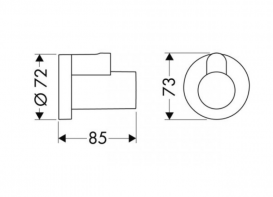 Hansgrohe UNIVERSAL Декоративна накладка 13950000