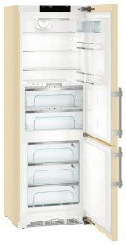 Холодильник двокамерний Liebherr CBNPbe 5758 Premium BioFresh NoFrost легована сталь з SmartSteel бежевий CBNPbe 5758-20 001