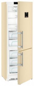 Холодильник двокамерний Liebherr CBNPbe 5758 Premium BioFresh NoFrost легована сталь з SmartSteel бежевий CBNPbe 5758-20 001