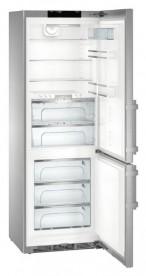 Холодильник двокамерний Liebherr CBNPes 5758 Premium BioFresh NoFrost нержавіюча сталь SmartSteel/легована сталь SmartSteel CBNPes 5758-20 001