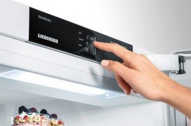 Холодильник двокамерний Liebherr CBNPgb 4855 Premium BioFresh NoFrost скло/сталь чорний CBNPgb 4855-20 001