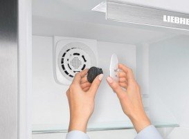 Холодильник двокамерний Liebherr CBNPgb 4855 Premium BioFresh NoFrost скло/сталь чорний CBNPgb 4855-20 001