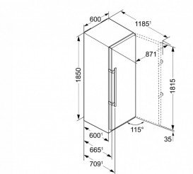Холодильник однокамерний Liebherr K 4330 Comfort сталь білий K 4330-21 001