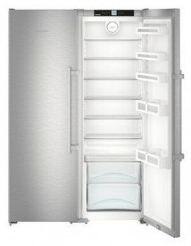 Холодильник Side by Side Liebherr SBSef 7242 Comfort NoFrost нержавіюча сталь з покриттям SmartSteel/сталь сріблястий SBSef 7242-21 001