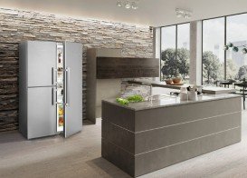 Холодильник Side by Side Liebherr SBSes 8483 Premium BioFresh NoFrost нержавеющая сталь SmartSteel/легированная сталь SBSes 8483-21 001