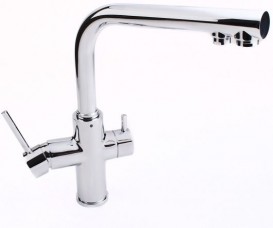 Набір змішувач для кухні з фільтром Imprese Daicy змішувач 55009-F + FS-3