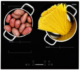 Индукционная варочная поверхность Vestel  стеклокерамика черный AOB-6420