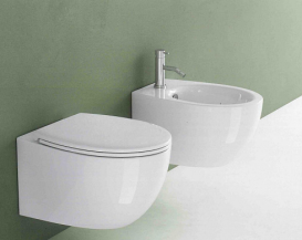 Інсталяція ТЕСЕ 940001 + підвісний безободковий унітаз Catalano Italy з кришкою і кріпленням у комплекті 1VS52RIT00 /5NLV5STF00/ 5KFST00