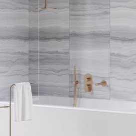 Излив для смесителя Ravak Eleganta настенный розовое золото матовое X07P806