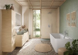 Излив для смесителя в ванной Villeroy & Boch Antao хром TVT11100300061