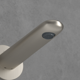 Излив для смесителя в ванной Villeroy & Boch Antao матовый никель TVT11100300064