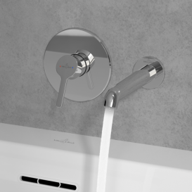 Вилив для змішувача у ванній Villeroy & Boch Skyla хром TVT11600100061