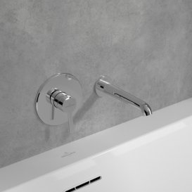 Вилив для змішувача у ванній Villeroy & Boch Skyla хром TVT11600100061