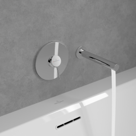 Излив для смесителя в ванной Villeroy & Boch Loop & Friends хром TVT10650515361