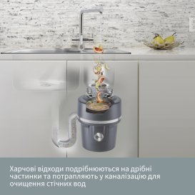 Подрібнювач харчових відходів In-Sink-Erator 1425 об/хв 0.75 к.с. Model Evolution 100