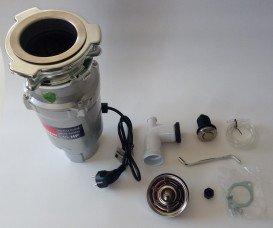 Измельчитель пищевых отходов McAlpine 0,5 л/с с пневматическим переключателем WDU-1ASEU-POL