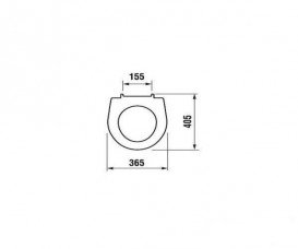 Сиденье с крышкой для унитаза Jika Lyra Plus H8933813000001