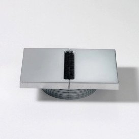 Кабельний пропуск ASA Plastici Square металл хром 040.041.00001