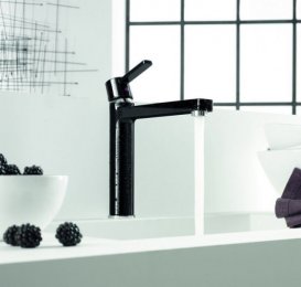 Смеситель для кухни Kludi Zenta однорычажный черный 389738675