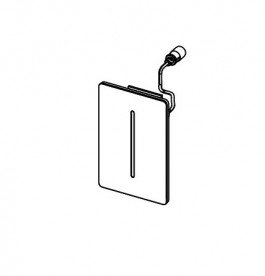 Кнопка смыва для писсуаров TECE TECEfilo-Solid белый матовый 9820435