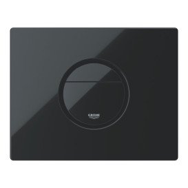 Кнопка змиву для унітазу Grohe Nova Cosmopolitan пластик чорний глянець 38765KV0